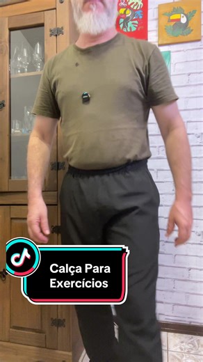 Calça para Exercícios Físicos Elastano