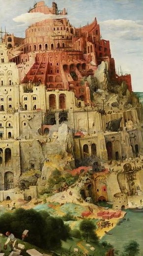 The Tower of Babel (c. 1563) by Pieter Bruegel the Elder.