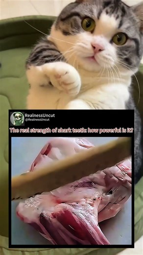 The real strength of shark teeth: how powerful is it?