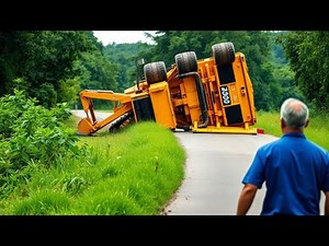 Epic Truck & Heavy Equipment Fails 🚛 | Dangerous Idiots at Work Compilation 2025!