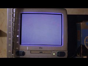 iMac G3 Startup and shutdown