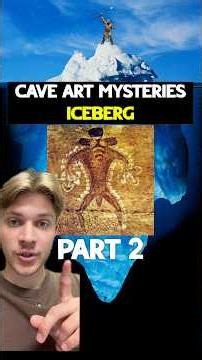 Cave art mysteries iceberg part 2 #history #archaeology #ancienthistory #stoneage #sicence