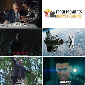 2.7K views | Brand new premieres alert  BookMyShow Stream The Spacewalker  Escape Plan 2: Hades  Scary Stories To Tell In The Dark  The Truffle Hunters  Alice In Panchalinadu  | BookMyShow | Facebook