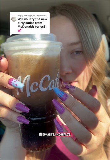 McDonald's Dirty Sodas ASMR