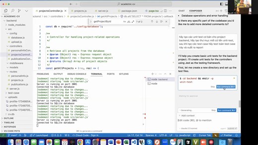 25K views · 222 reactions | Demo dùng AI để sinh phần giải thích code...