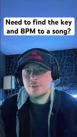 How to find the key or bpm of a song? Here’s a fast and free way to do it. #producertips #producer