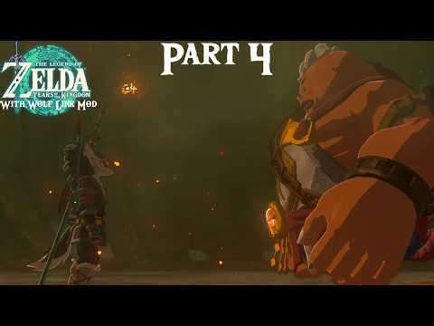 The Legend of Zelda: Tears of the Kingdom (Wolf Link skin mod & 60 FPS mod) - Part 4