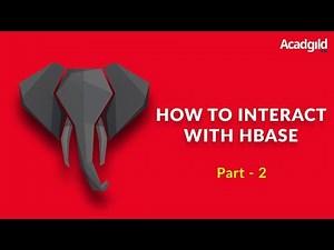 HBase Tutorial for Beginners | How to Interact with HBase Using Java API Part 2 | HBase Tutorial