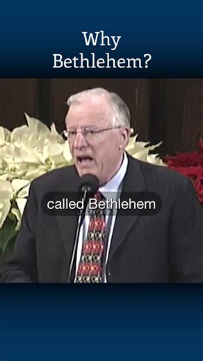 Why Was Jesus Born In Bethlehem? | Pastor Lutzer