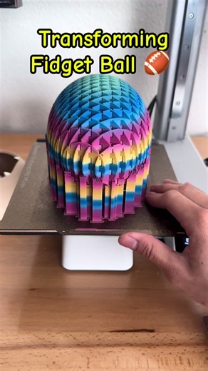 Transforming Fidget Ball: Endless Fun with 3D Printing