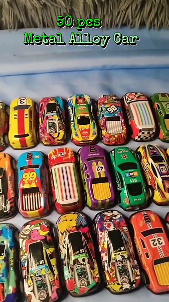 50 Pcs Metal Alloy Car Toy Set for Collectors