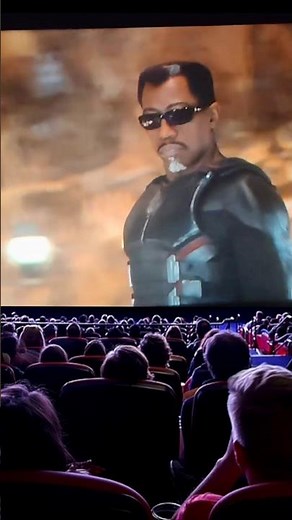 Deadpool and Wolverine EPIC AUDIENCE REACTION - Blade Scene #shorts