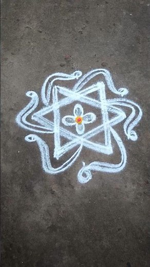 Purataci madha Kolangal simple kolam