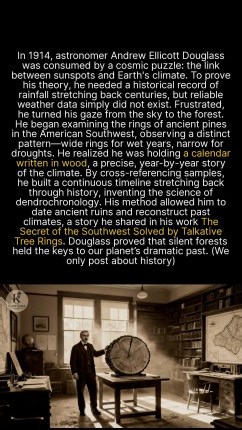 76K views · 932 reactions | An astronomers frustration with sunspots led to reading history in tree rings, but what will it reveal next? #historyfacts #archaeology #didyouknow #ancienthistory | Knowledge | Facebook