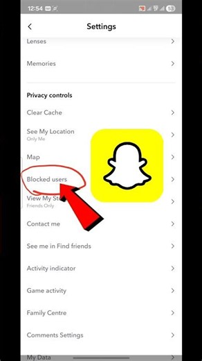 snapchat me block ko unblock kaise kare | snapchat block to unblock | snapchat | 💎 #snapchat #shorts