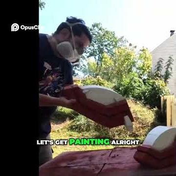 DIY Cosplay Armor Sanding Painting, & Overspray Fixes #3dprint #cosplay #fyp #shorts #reels #fypシ゚