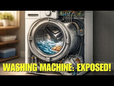 How Washing Machines Really Work (Internals Revealed)