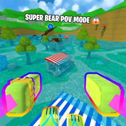 POV MODE Super Bear Adventure 😱 #superbearadventure