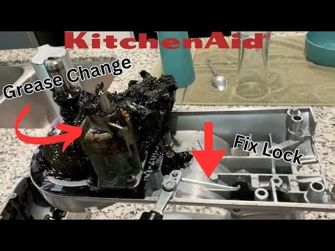 KitchenAid Grease and Lock Fix