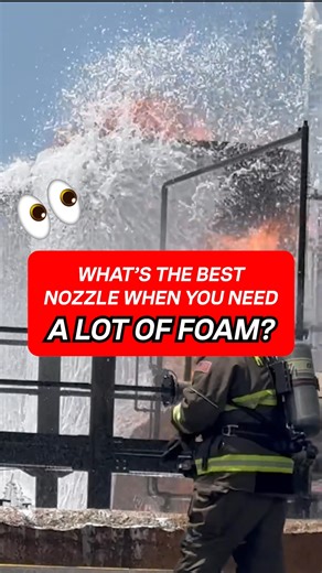👀 Comment FOAM and we'll send you more information on how to choose the foam application that's best for your unique situation! ➡️ In this video, TFT's Brian Podsiadlik helps explain several reasons why many firefighters choose the QuadraCup - including its 2-in-1 nature and its ability to produce thicker foam with one twist. #firefighting #foam #nozzle #tactic #teex | Task Force Tips