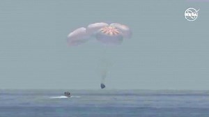 SpaceX Dragon astronauts safely back on Earth after Florida splashdown