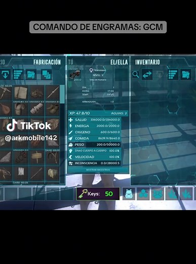 Cómo conseguir elemento en Ark Mobile: Comandos Tek