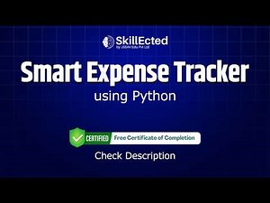 🔥Smart Expense Tracker using Python Bootcamp