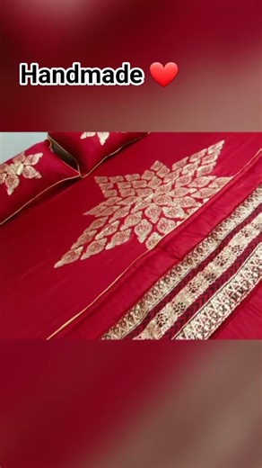 Bridal set Block printed Bridal set 8pcs fabric cottonsatin#viral #shortsviral #textileart