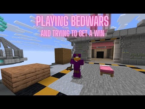 Playing BEDWARS On Hypixel!