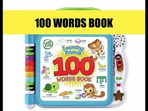 LeapFrog Learning Friends 100 Words Book