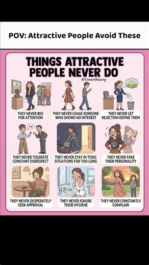 9 Things Attractive People Never Do (Save This!)
