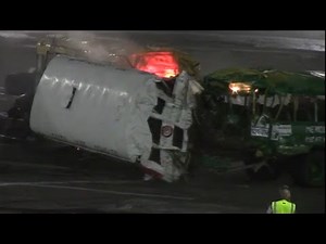 Riverhead Raceway School Bus Demolition Derby