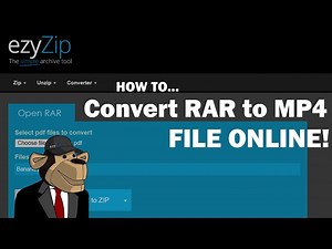 How To Convert RAR To Video (MP4/AVI/MOV/QT/MPEG)