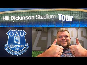 Inside Everton’s New Stadium! Hill Dickinson Stadium Tour (Everton FC)