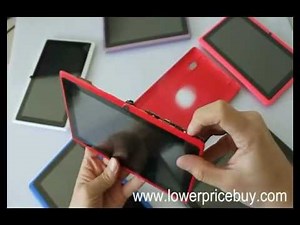 7 Inch Android 4.0 A13 5-Point Capacitive Tablet 1.2GHz 4GB 512M Flash 11.1 Inside