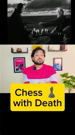 A Knight Who Played Chess With Death: Mind-Blowing Classic #Cinephile #ClassicCinema #viral #shorts