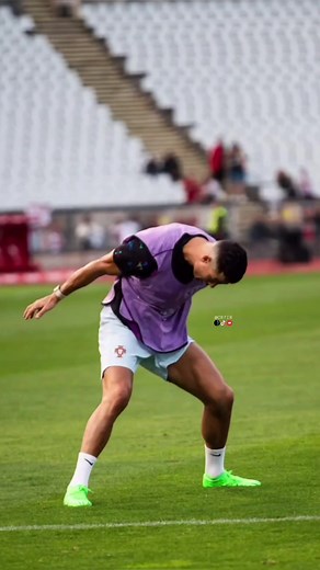 Cristiano Ronaldo Training Session Goal Celebration with Fans