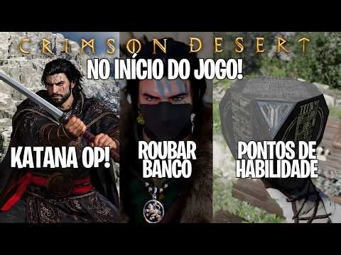 Katana OP, Money, and Skill Points at the Start of Crimson Desert