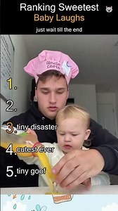 Ranking the cutest baby reactions of all time