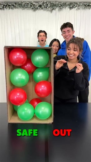 Crazy Challenges on Instagram: "Green _ Safe Red _ Out"