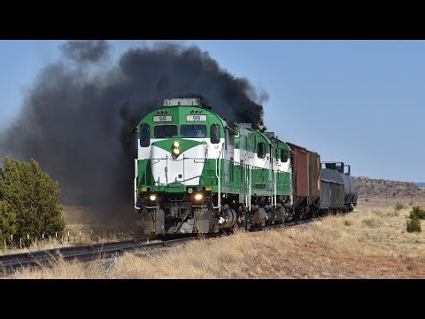 Chasing Classic ALCO Locomotives on The Apache Railway!