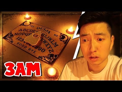 WE USED THE OUIJA BOARD AT 3:00 AM!!