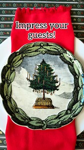 1.2M views · 4.1K reactions | Wrap your table for the Holidays  Turn your table into the gift by using wrapping paper! Perfect for holiday parties or Christmas dinner! #christmasdinner #holidayparty #dinnerparty #wrappingpaper This original video was produced by Network Media, LLC and Jeff & Lauren Productions. | Creative Crafting | Facebook