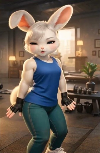 Cute Rabbit #cutebaby #cutebunnyrabbit #rabbit #dance #loveyouall #channelsubscribe #feedshorts