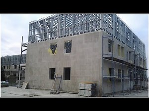 Lightweight concrete with low density for the roof insulation