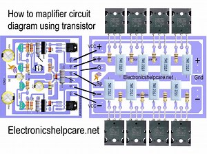 60K views · 427 reactions | how to amplifier circuit diagram using transistor Check comment | Electrical and electronics engineering-EEE | Facebook