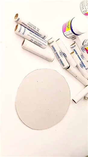 Thread spools diy flower stand | #doy #flowers #art #craft #waste#trend #viral #shorts