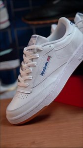 10K views · 43 reactions | A classic gets a refresh, the Reebok Club C85 with gum sole is a fresh style for everyday wear with shorts, jeans or cords! Shop these today: https://www.80scasualclassics.co.uk/trainers-c12/reebok-club-c-85-trainers-white-royal-gum-p7581 | 80s Casual Classics | Facebook