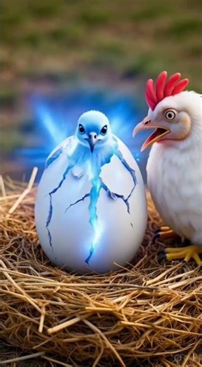 Murgi Ne Pala Phoenix Ka Baccha 😱 | Emotional Story of a Mother’s Love #ai #hen #shorts #phoenix