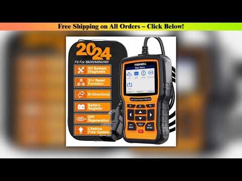 Foxwell NT510 Elite Wireless For BMW All System ABS SRS DPF TPMS Bi-directional OBD2 Diagnostic